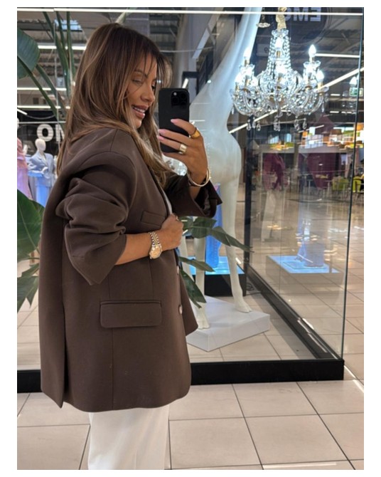 Marynarka CHICAGO EMO ▪️czekoladowa