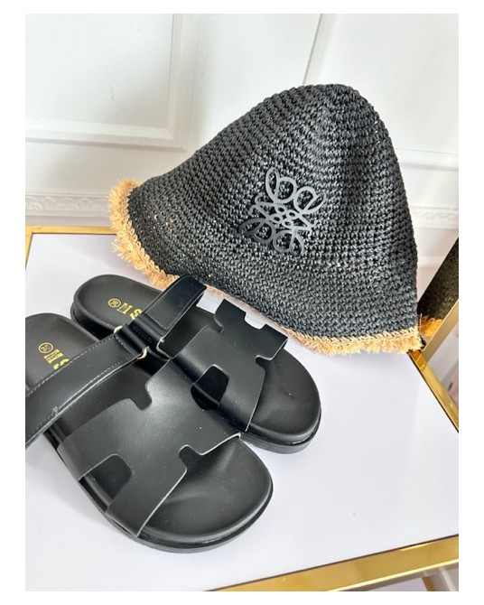 CZARNY Kapelusz LOWE