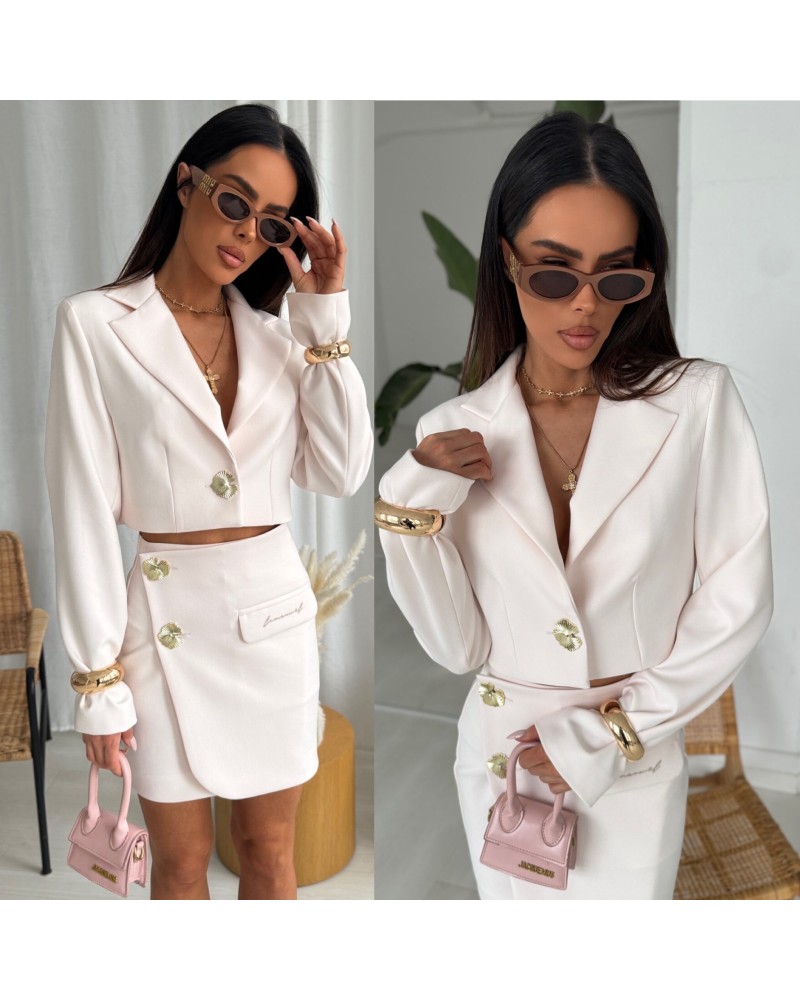 KOMPLET MONACO ▪️pudrowy