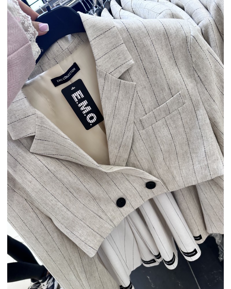 MARYNARKA SHORT ▪️len wiskoza