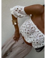 Ażurowa hiszpanka ▪️ecru