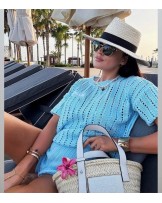 KOMPLET MONACO NIEBIESKI