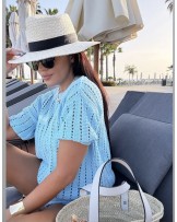 KOMPLET MONACO NIEBIESKI