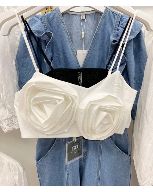 TOP FLOWER ▪️BIAŁY 