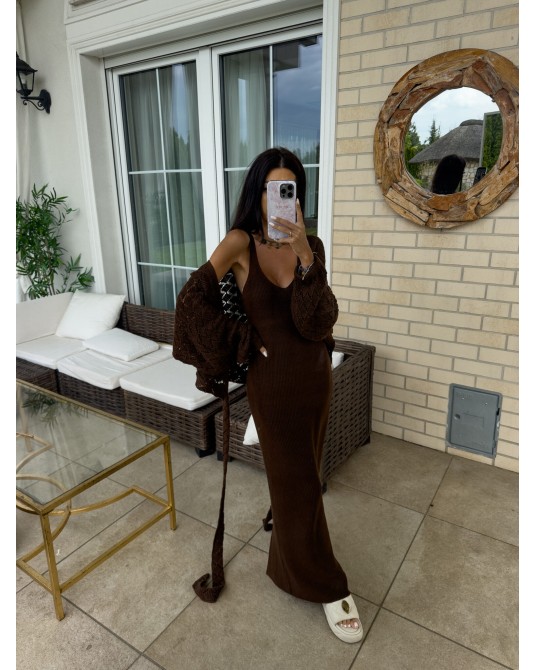 SUKIENKA SOANA ▪️Czekoladowa