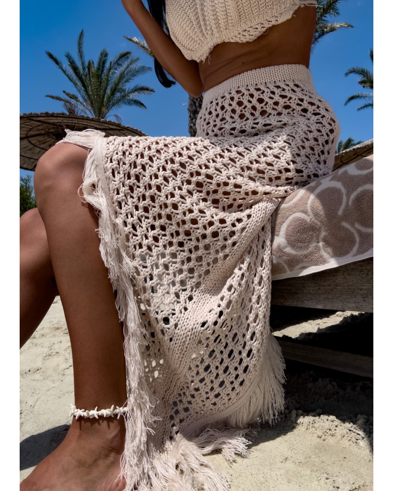 Spódnica POKAHONTAS ▪️jasny beż