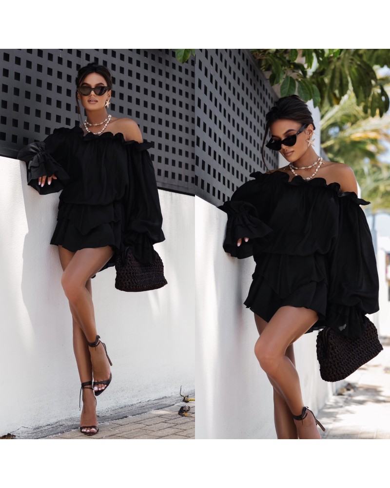 KOMPLET HISZPANKA I SPODENKI LA MILLA ▪️CZARNY