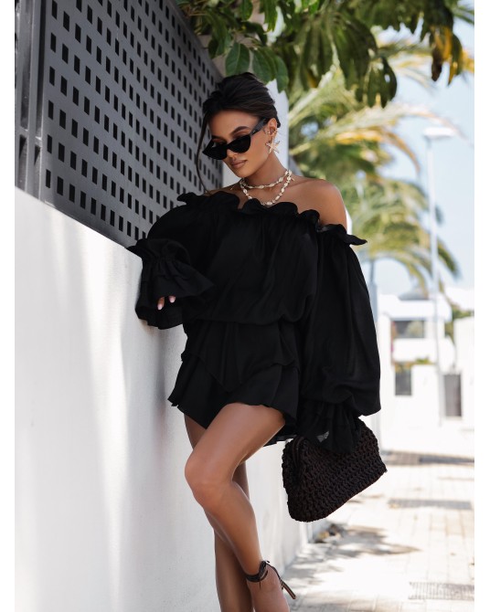 KOMPLET HISZPANKA I SPODENKI LA MILLA ▪️CZARNY