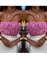 TOP PIÓRKA▪️różowe