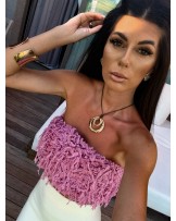 TOP PIÓRKA▪️różowe