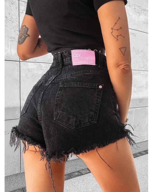 JEANSOWE SPODENKI DENIM ▪️BLACK