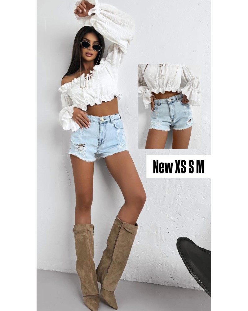 HiSZPANKA SUMMER ▪️muślin Biała