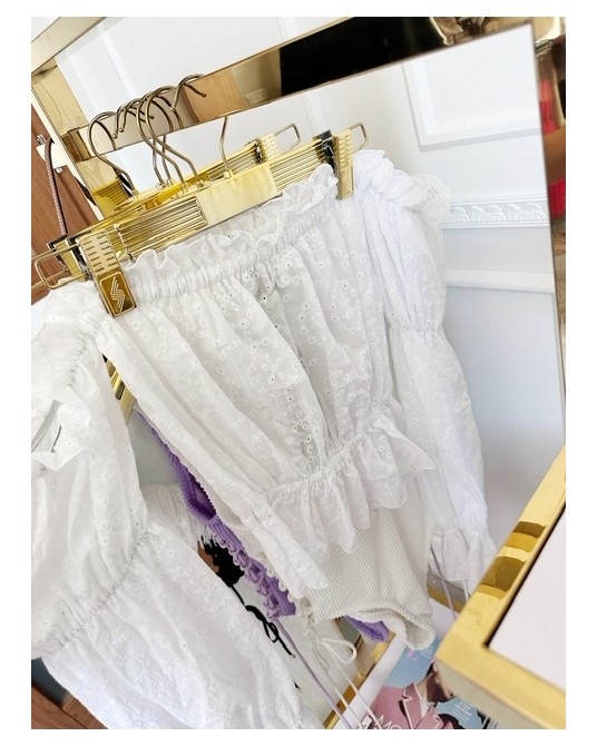 BIAŁA AŻUROWA HISZPANKA 