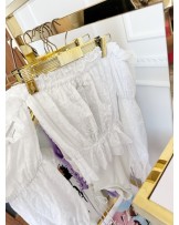 BIAŁA AŻUROWA HISZPANKA 