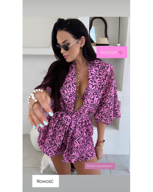 KOMPLET SUMMER KIMONO ▪️szorty