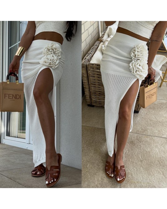 SPÓDNICA Z ROZCIĘCIEM ▪️ROSE