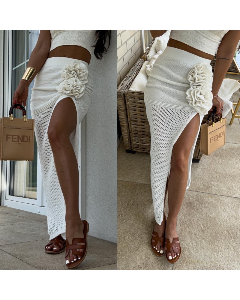 SPÓDNICA Z ROZCIĘCIEM ▪️ROSE