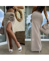 SPÓDNICA Z ROZCIĘCIEM ▪️ROSE