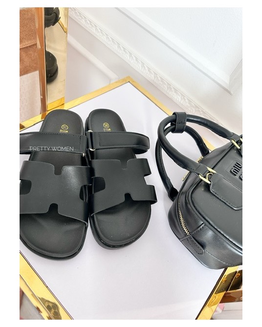 CZARNE KLAPKI H ▪️