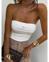 LOGOWANY TOP ▪️ecru