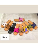 SKÓRZANE KLAPKI HH STYL  ▪️RÓŻ ZAMSZ