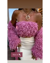 TOP PIÓRKA▪️różowe