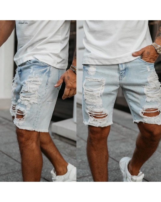 MĘSKIE SPODENKI OLV ▪️jeans