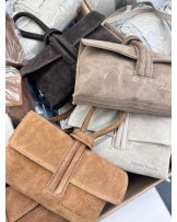 Torebka pętelka ▪️SKÓRA TAUPE