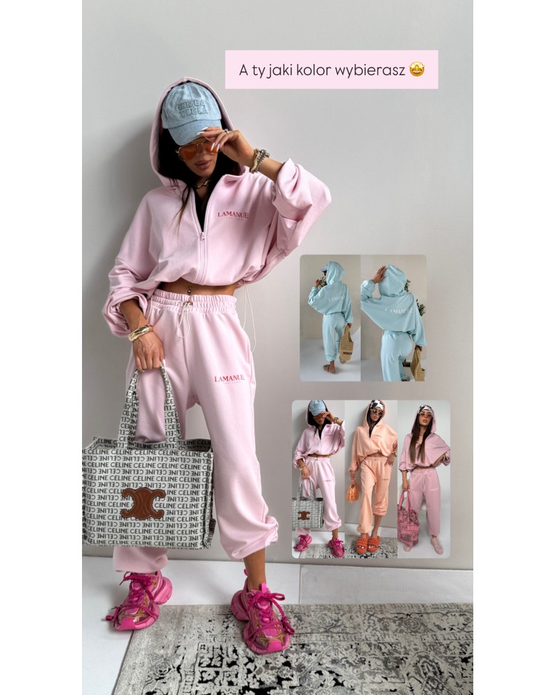 SPODNIE CLOUDY ▪️BABY PINK