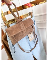 Torebka pętelka ▪️SKÓRA TAUPE