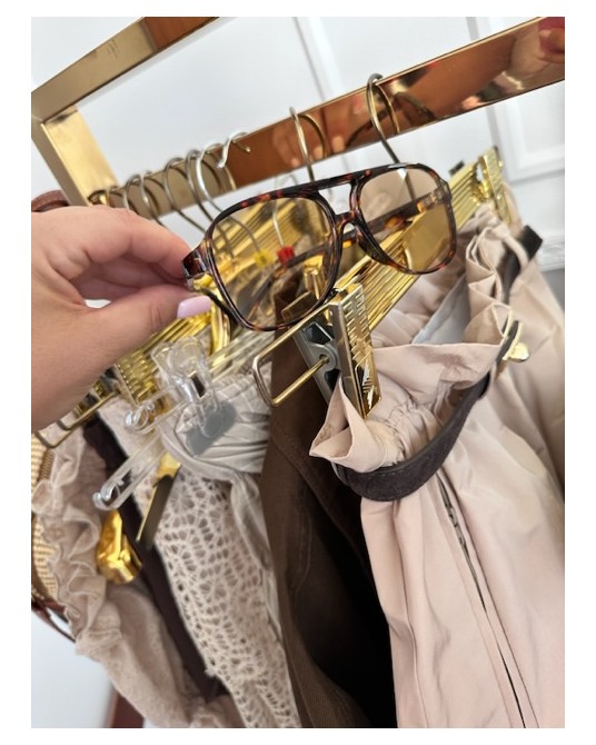 Okulary FORD brąz panterka