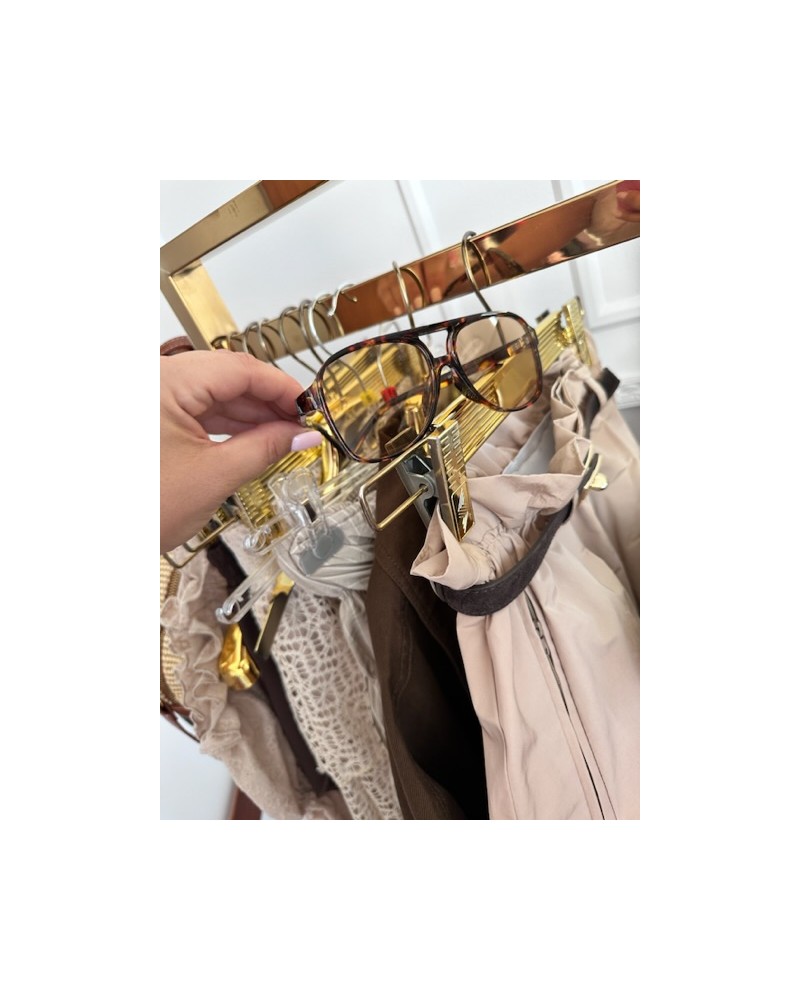 Okulary FORD brąz panterka