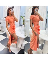 KOMPLET LOVE&Rose ▪️Pomarańcz