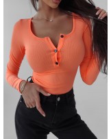 BODY EVE GUZIKI  ▪️POMARAŃCZ 