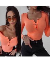 BODY EVE GUZIKI  ▪️POMARAŃCZ 