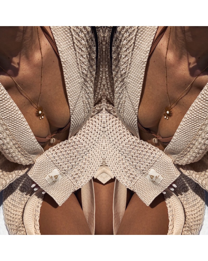 NARZUTKA PLAŻOWA ▪️premium BEŻOWA