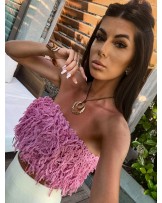 TOP PIÓRKA▪️różowe