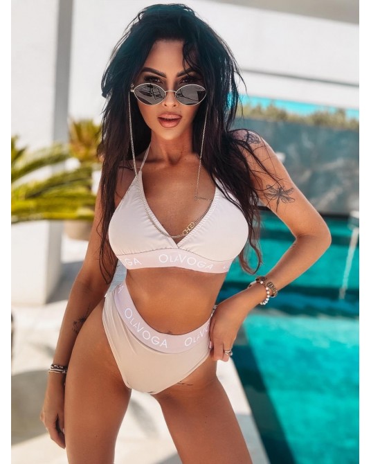 KOSTIUM DWUCZĘŚCIOWY ▪️Neon BEŻOWY