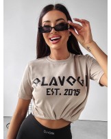 T▪️SHIRT GRECOS ▪️beżowy