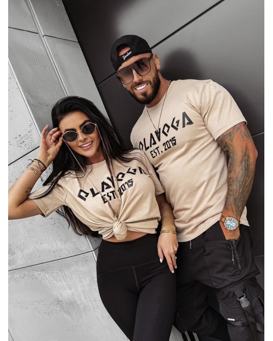 T▪️SHIRT GRECOS ▪️beżowy