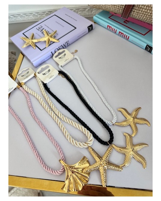 NASZYJNIK ROZGWIAZDA ▪️biały