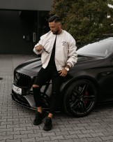 MĘSKA BOMBERKA BEŻOWA ▪️