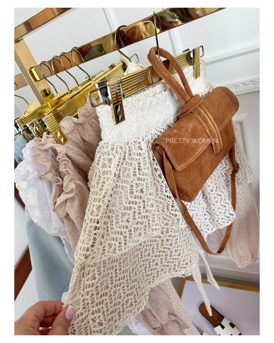 Ażurowy Komplet la milla ▪️beżowy premium