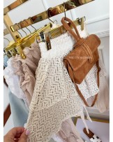 Ażurowy Komplet la milla ▪️beżowy premium