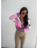 SWETER BOMBERKA ▪️różowy