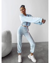 KOMPLET LAGOS  ▪️WELUR błękitny