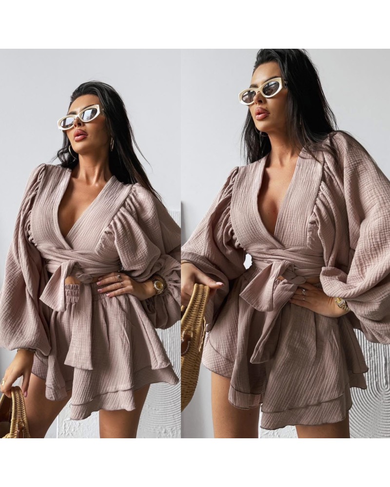 MUŚLINOWY KOMPLET ▪️beżowy