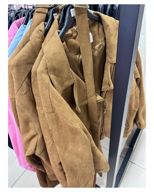 WIRALOWA KURTKA ▪️zamsz