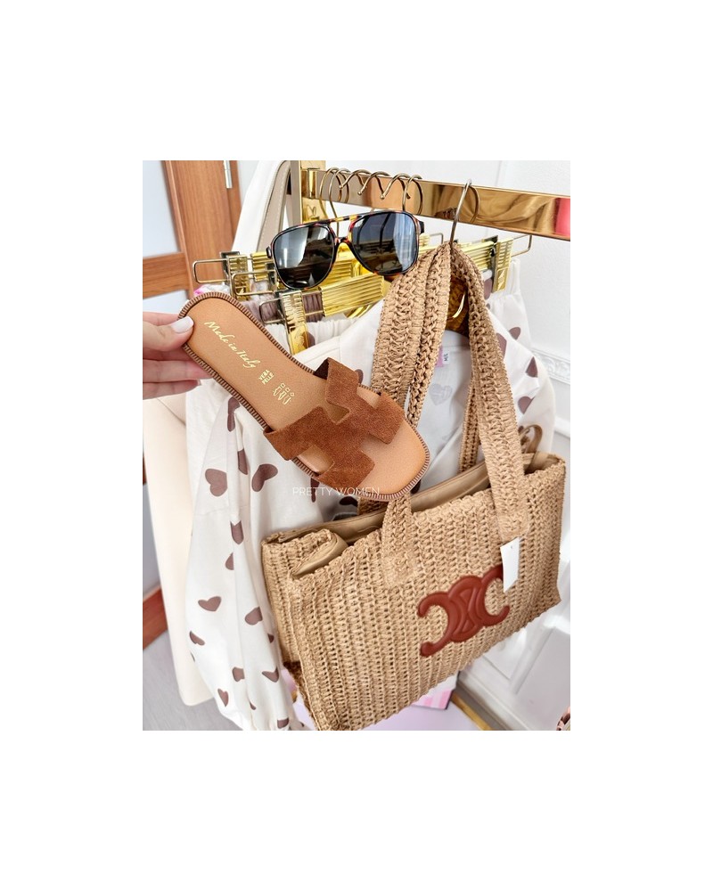 DUŻA TORBA SUMMER ▪️BRĄZ CELINE