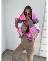 SWETER BOMBERKA ▪️różowy